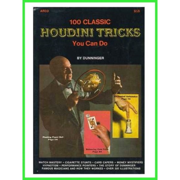 Book: Houdini Tricks - Picture 1 of 11